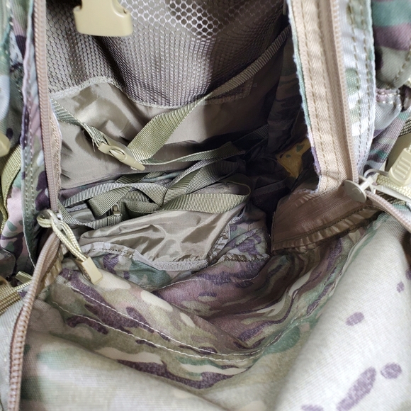 Large Code Alpha Militia Expandable Backpack Military Style Camouflage Hiking Ca - Picture 14 of 16